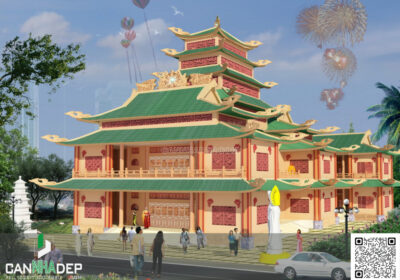 Thiết kế Tổ Đình Đông Hưng q9