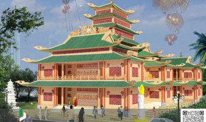 Thiết kế Tổ Đình Đông Hưng q9