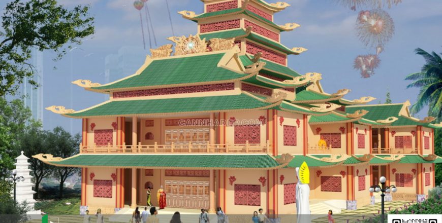 Thiết kế Tổ Đình Đông Hưng q9