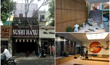 Thi công nhà hàng Haru Sushi – Lê Văn Sĩ