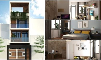 Thiết kế thi công nhà anh Long -Gò Vấp