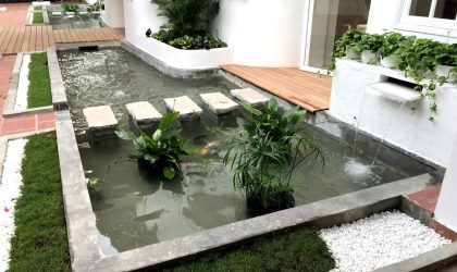 Cải tạo biệt thự cao cấp Chị Bảo Hòa An Phú Q2