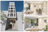 Thiết kế & thi công khách sạn Chị Trang – Bùi viện Q1