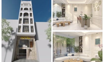 Thiết kế & thi công khách sạn Chị Trang – Bùi viện Q1