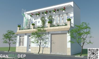 Thiết kế và thi công Nhà Anh Tâm – Tân Phú (5.5×11)m²