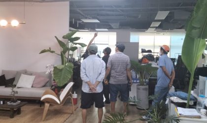 Thi công cải tạo phần hoàn thiện tòa nhà Q3