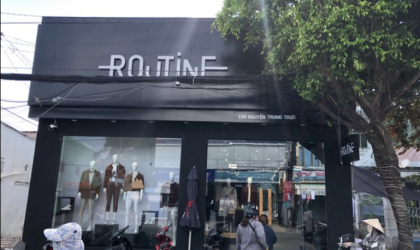 Thi công Shop thời trang Routine Rạch Giá