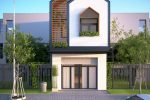 Mẫu nhà ống 2 tầng 5x20m đẹp và độc.