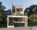 Mẫu nhà ống 5x20m 2 tầng mái bằng