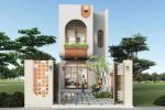 Mẫu nhà ống có sân vườn 3x15m