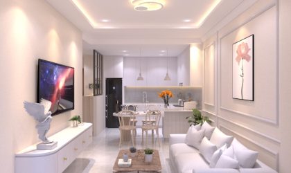 Thiết kế thi công nhà chị Thư Q2
