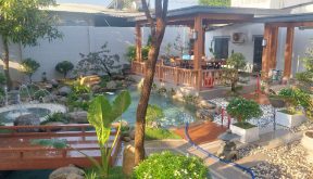 Thi công hồ cá koi – Củ Chi