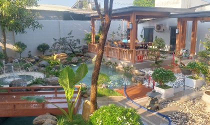 Thi công hồ cá koi – Củ Chi