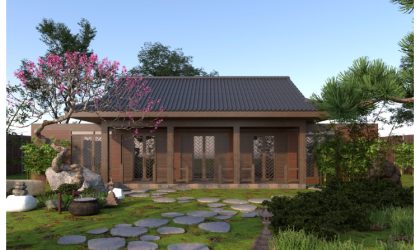 Thiết kế nhà gỗ Trà Vinh
