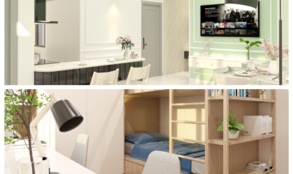 Thiết kế thi công nội thất Chị Sáng Q2