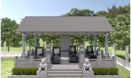 Thiết kế thi công Nhà Mồ Long An