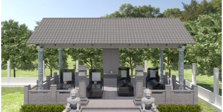 Thiết kế thi công Nhà Mồ Long An
